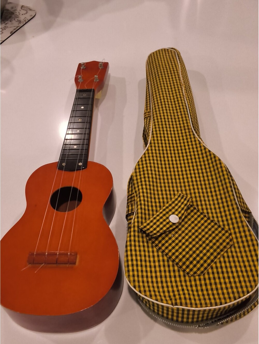 Vintage 1960s Japanese-made Soprano Ukulele + Original Japanese Case